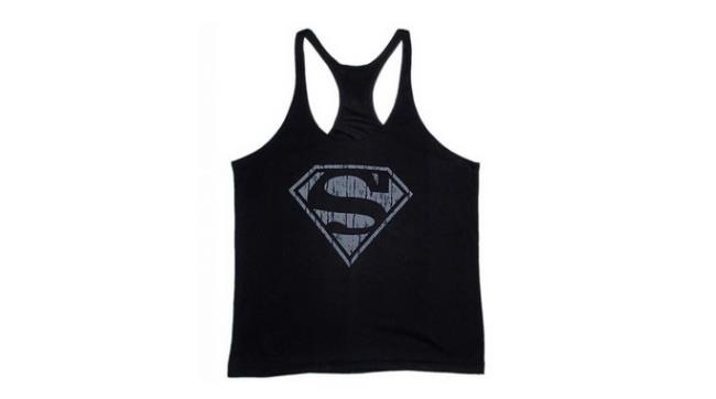 Singlet feito sob encomenda da forma dos homens com cópia